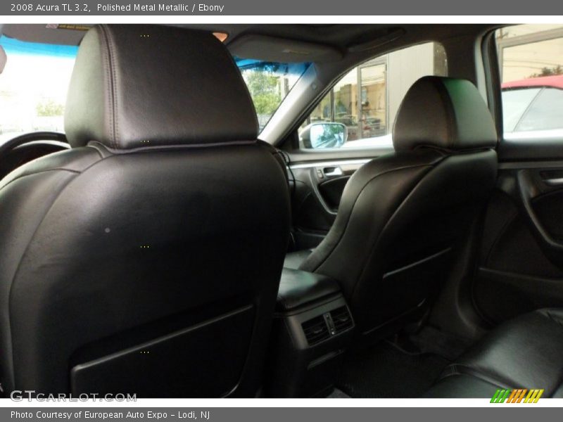 Polished Metal Metallic / Ebony 2008 Acura TL 3.2