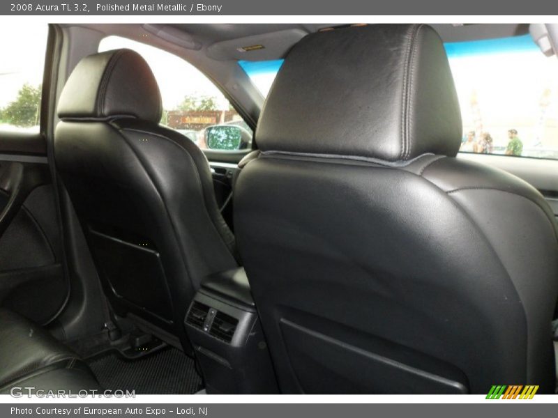 Polished Metal Metallic / Ebony 2008 Acura TL 3.2