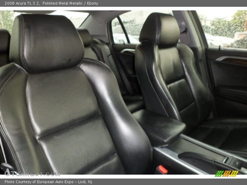 Polished Metal Metallic / Ebony 2008 Acura TL 3.2
