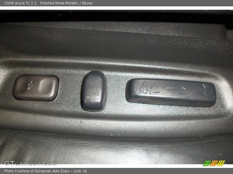 Polished Metal Metallic / Ebony 2008 Acura TL 3.2