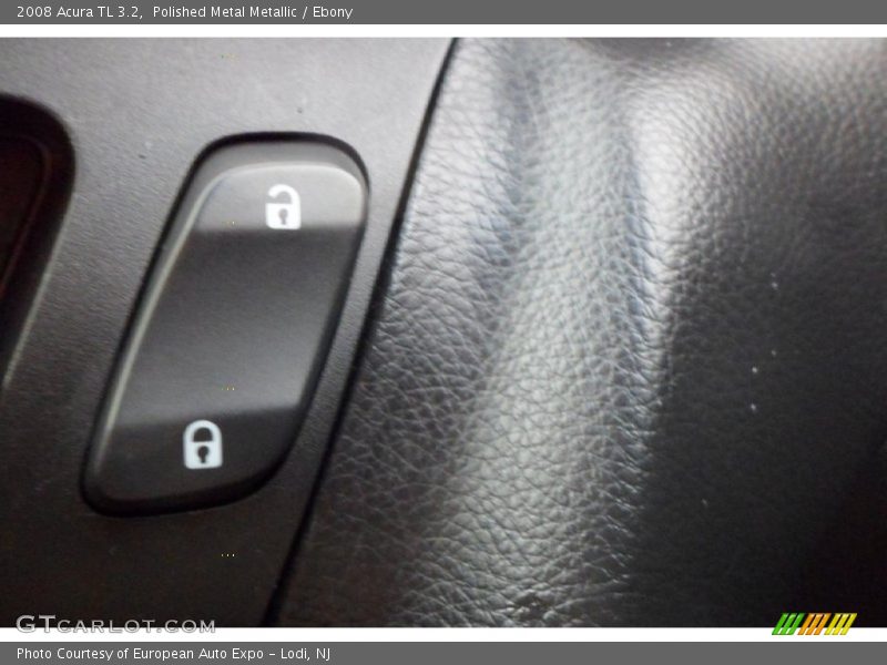 Polished Metal Metallic / Ebony 2008 Acura TL 3.2