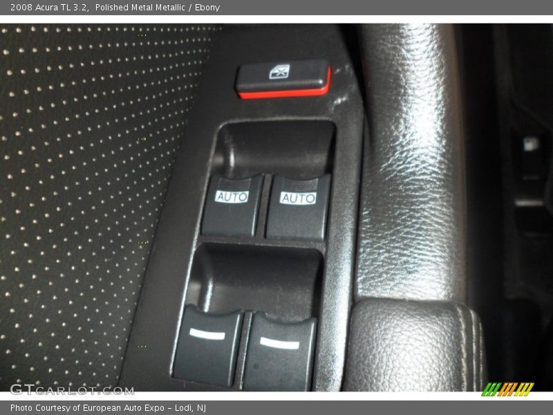 Polished Metal Metallic / Ebony 2008 Acura TL 3.2