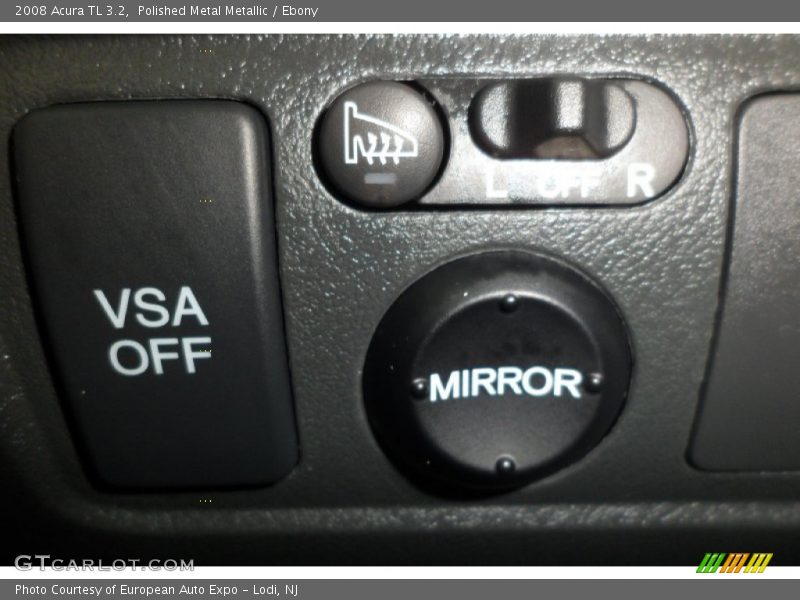 Polished Metal Metallic / Ebony 2008 Acura TL 3.2