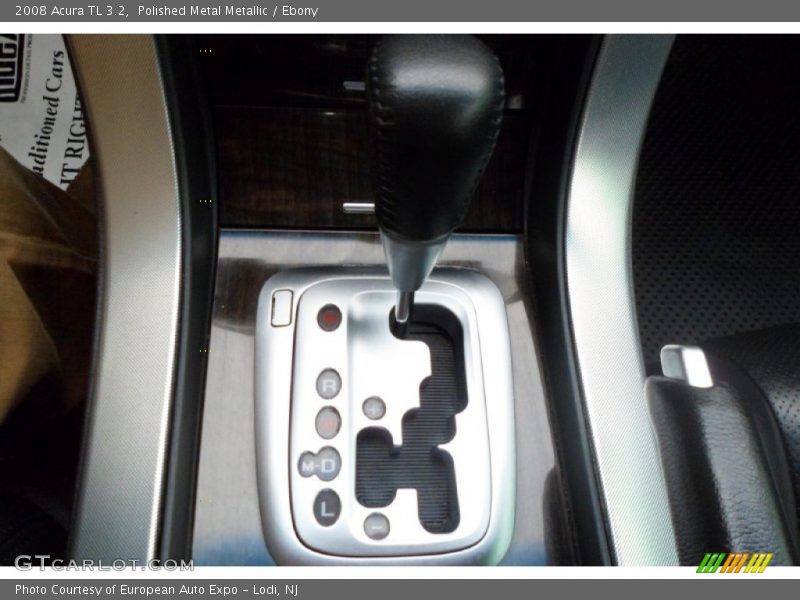 Polished Metal Metallic / Ebony 2008 Acura TL 3.2