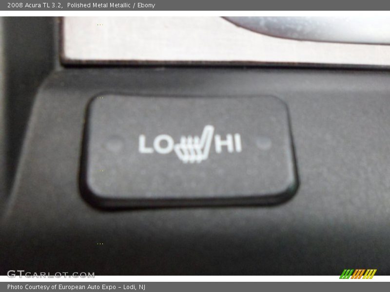 Polished Metal Metallic / Ebony 2008 Acura TL 3.2