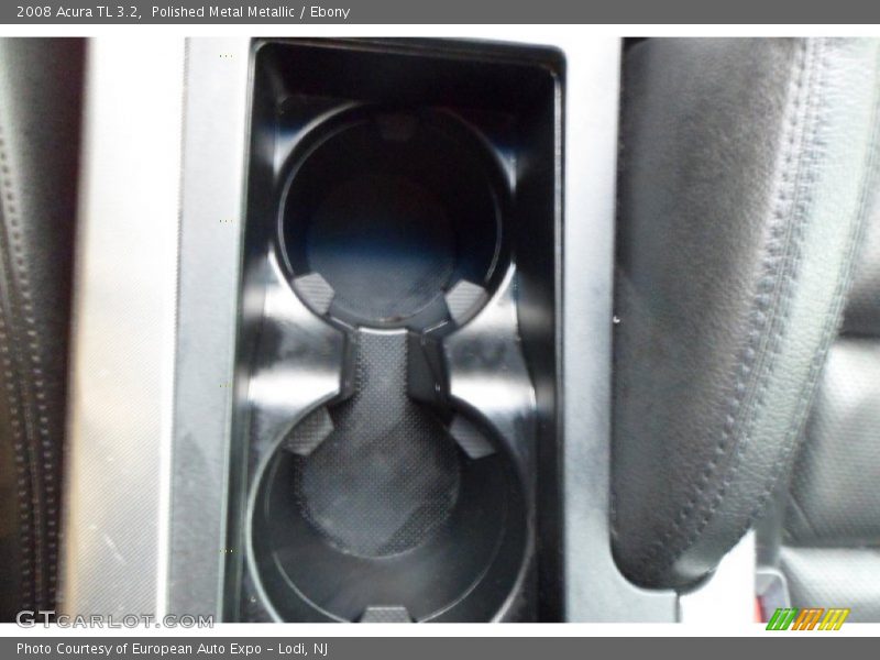 Polished Metal Metallic / Ebony 2008 Acura TL 3.2