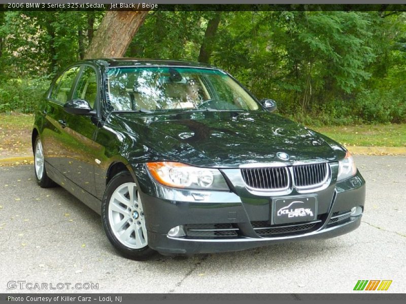 Jet Black / Beige 2006 BMW 3 Series 325xi Sedan