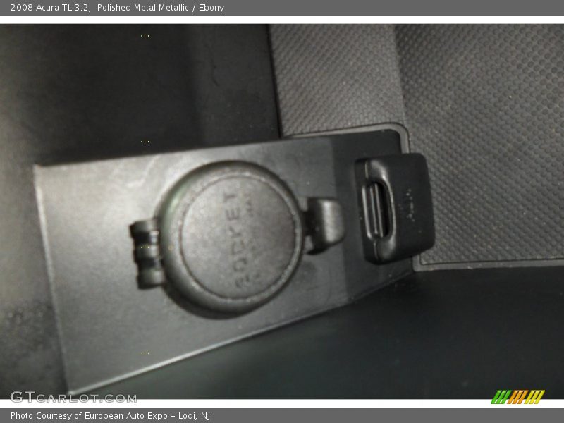 Polished Metal Metallic / Ebony 2008 Acura TL 3.2