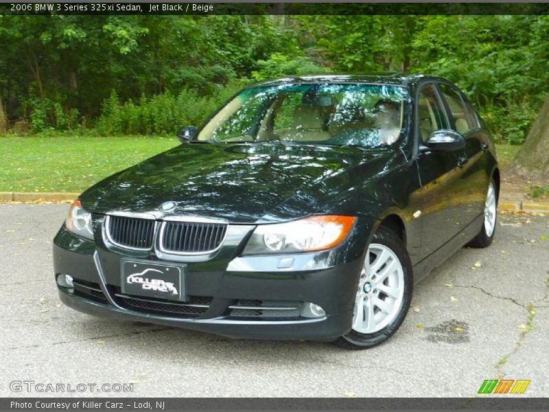 Jet Black / Beige 2006 BMW 3 Series 325xi Sedan