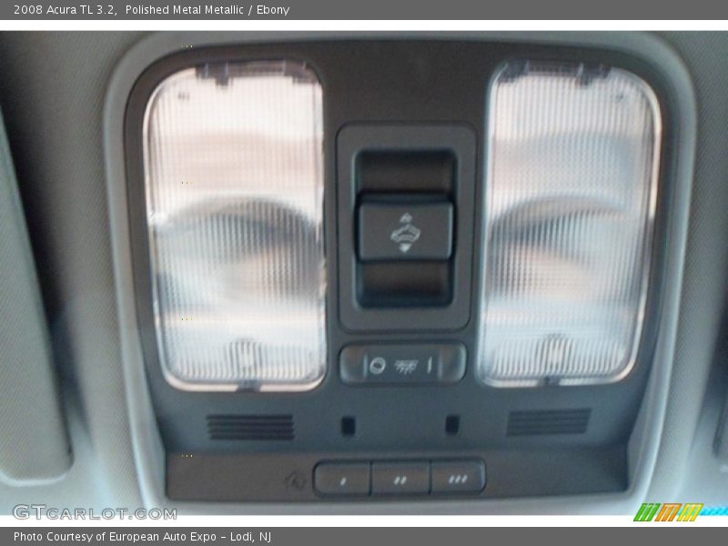 Polished Metal Metallic / Ebony 2008 Acura TL 3.2