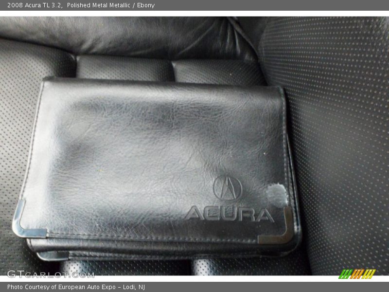 Polished Metal Metallic / Ebony 2008 Acura TL 3.2