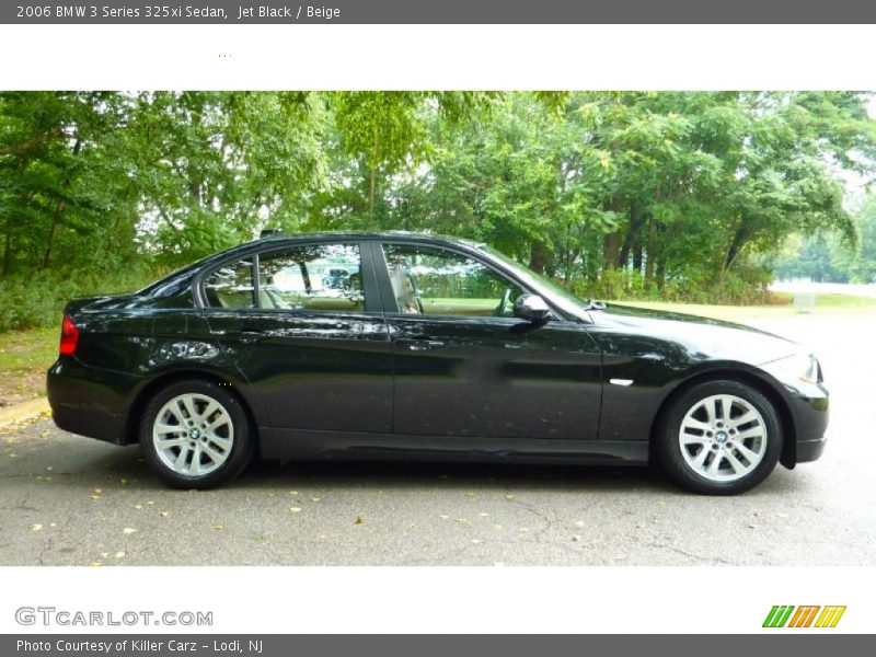 Jet Black / Beige 2006 BMW 3 Series 325xi Sedan