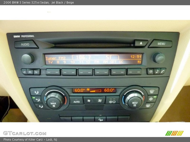 Jet Black / Beige 2006 BMW 3 Series 325xi Sedan