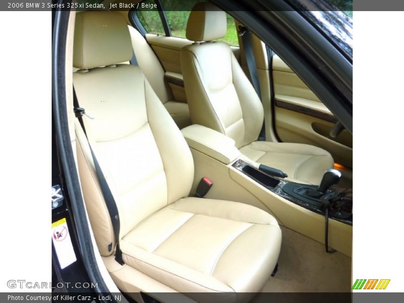 Jet Black / Beige 2006 BMW 3 Series 325xi Sedan