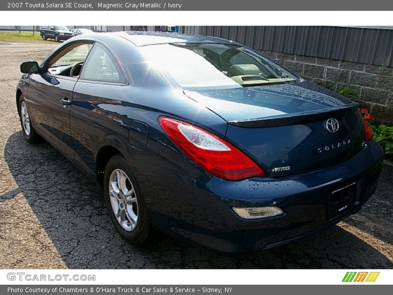 Magnetic Gray Metallic / Ivory 2007 Toyota Solara SE Coupe