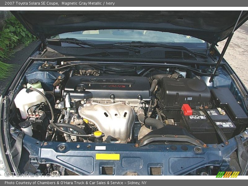 Magnetic Gray Metallic / Ivory 2007 Toyota Solara SE Coupe