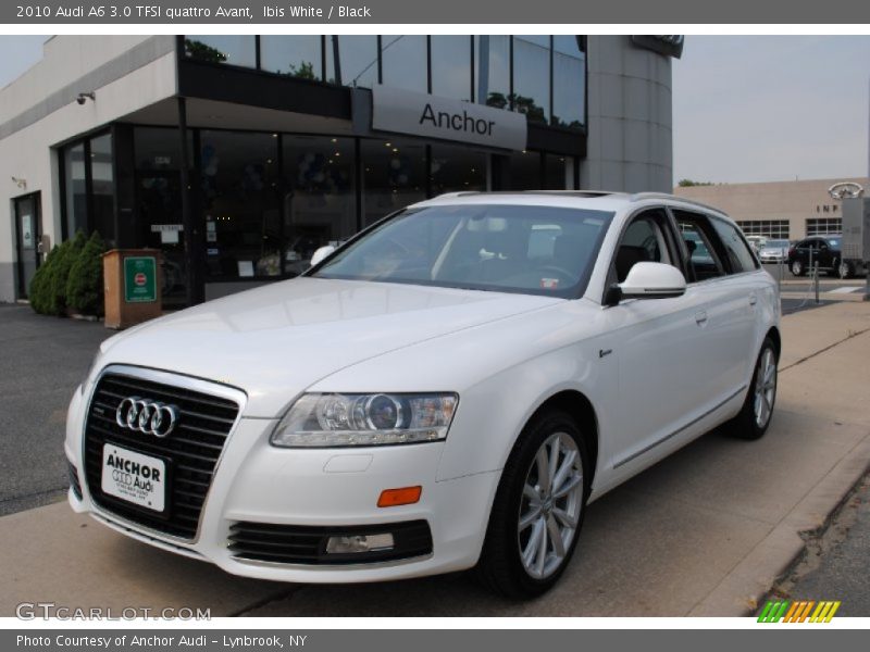 Ibis White / Black 2010 Audi A6 3.0 TFSI quattro Avant