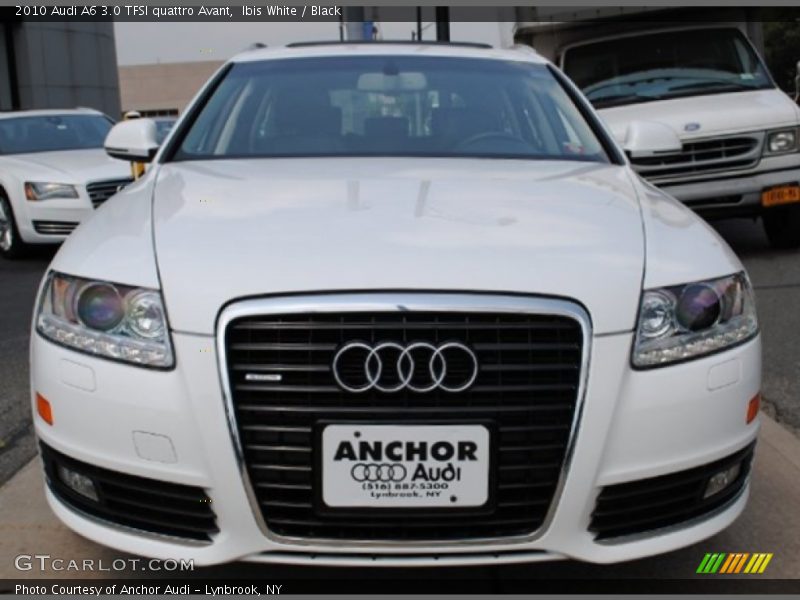 Ibis White / Black 2010 Audi A6 3.0 TFSI quattro Avant