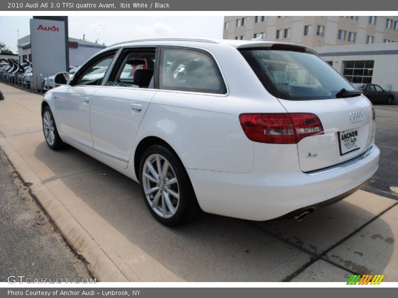 Ibis White / Black 2010 Audi A6 3.0 TFSI quattro Avant