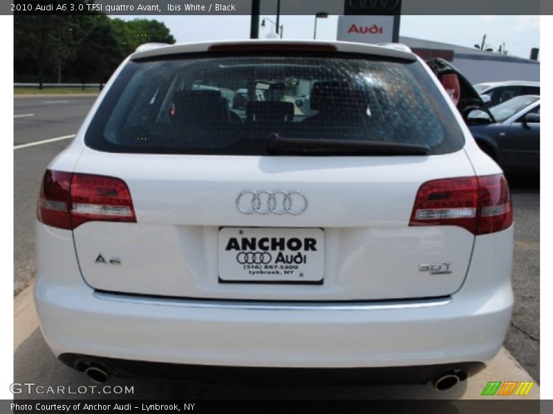 Ibis White / Black 2010 Audi A6 3.0 TFSI quattro Avant