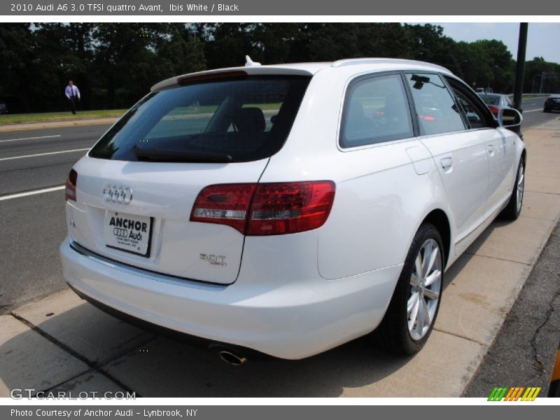Ibis White / Black 2010 Audi A6 3.0 TFSI quattro Avant