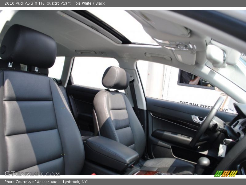  2010 A6 3.0 TFSI quattro Avant Black Interior