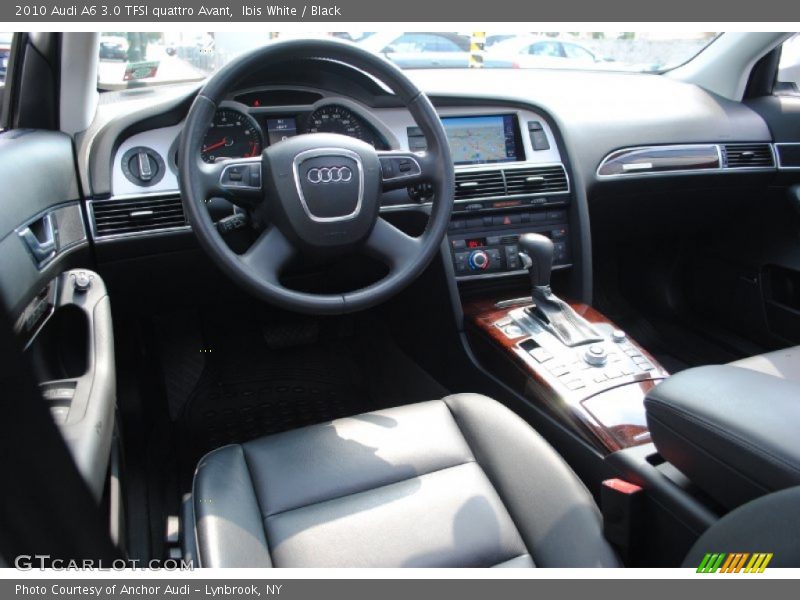 Ibis White / Black 2010 Audi A6 3.0 TFSI quattro Avant