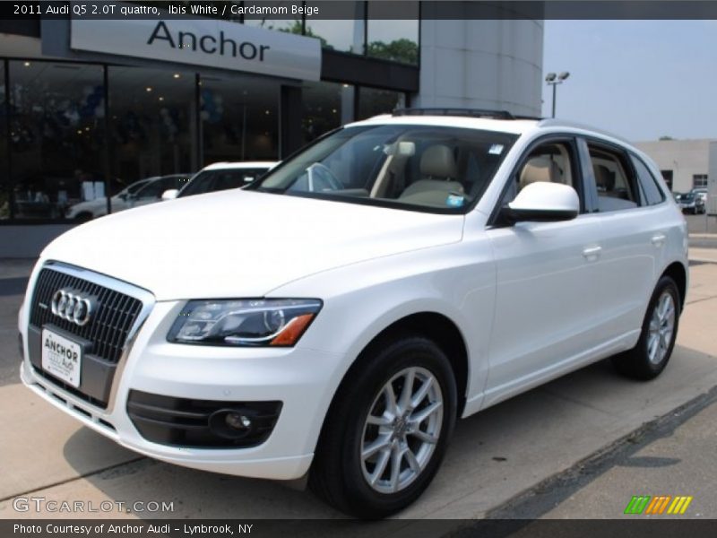 Ibis White / Cardamom Beige 2011 Audi Q5 2.0T quattro