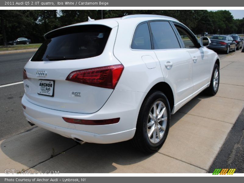 Ibis White / Cardamom Beige 2011 Audi Q5 2.0T quattro
