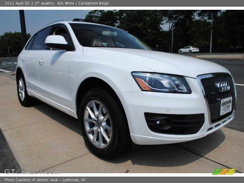 Ibis White / Cardamom Beige 2011 Audi Q5 2.0T quattro