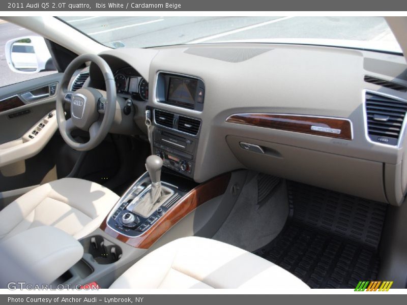 Ibis White / Cardamom Beige 2011 Audi Q5 2.0T quattro
