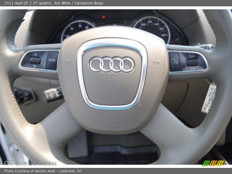 Ibis White / Cardamom Beige 2011 Audi Q5 2.0T quattro