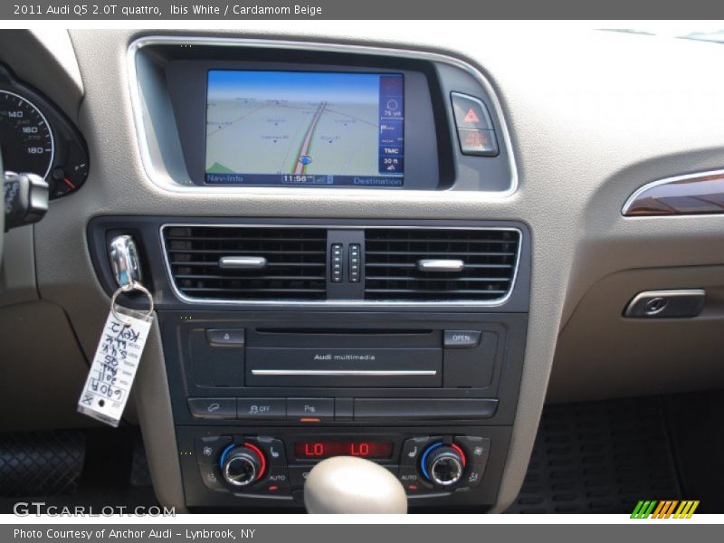 Ibis White / Cardamom Beige 2011 Audi Q5 2.0T quattro