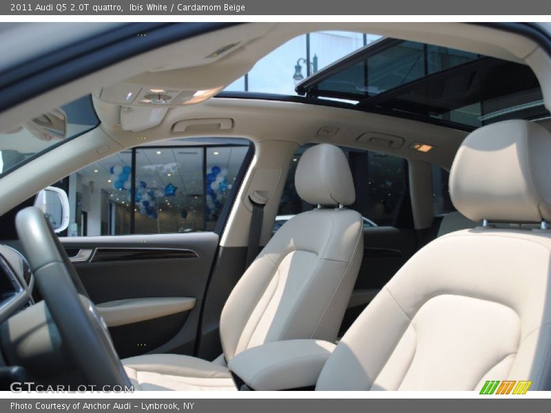 Ibis White / Cardamom Beige 2011 Audi Q5 2.0T quattro