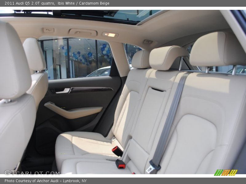 Ibis White / Cardamom Beige 2011 Audi Q5 2.0T quattro