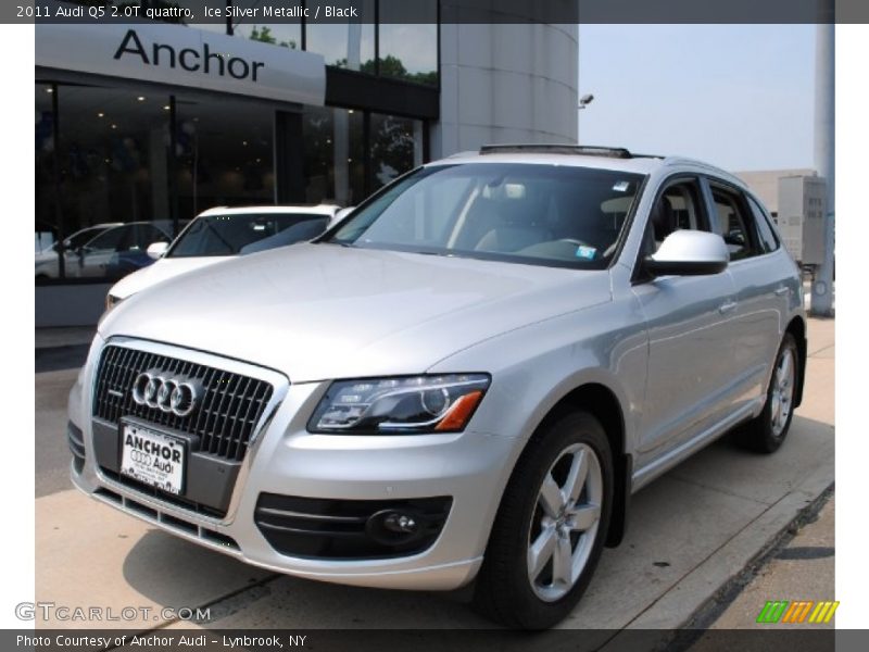 Ice Silver Metallic / Black 2011 Audi Q5 2.0T quattro