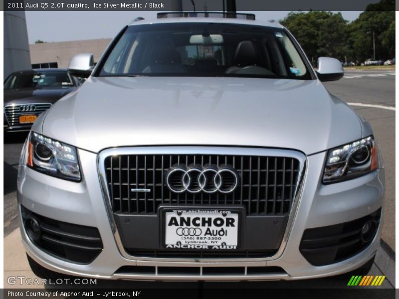 Ice Silver Metallic / Black 2011 Audi Q5 2.0T quattro