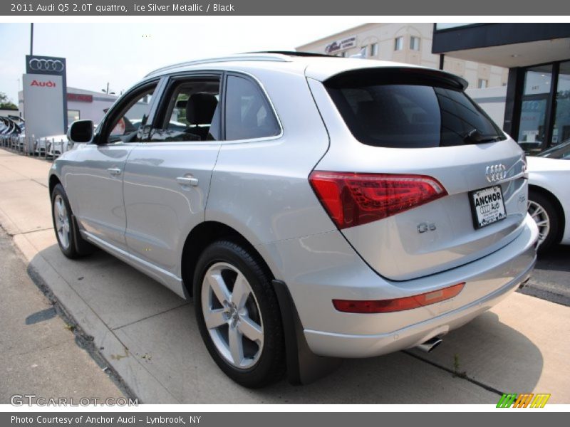 Ice Silver Metallic / Black 2011 Audi Q5 2.0T quattro