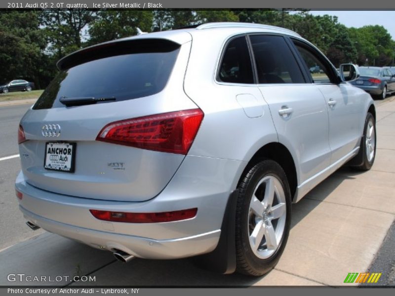 Ice Silver Metallic / Black 2011 Audi Q5 2.0T quattro