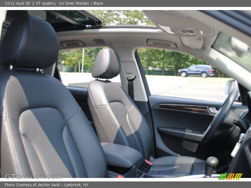 Ice Silver Metallic / Black 2011 Audi Q5 2.0T quattro