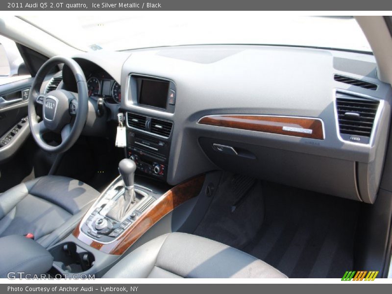 Ice Silver Metallic / Black 2011 Audi Q5 2.0T quattro