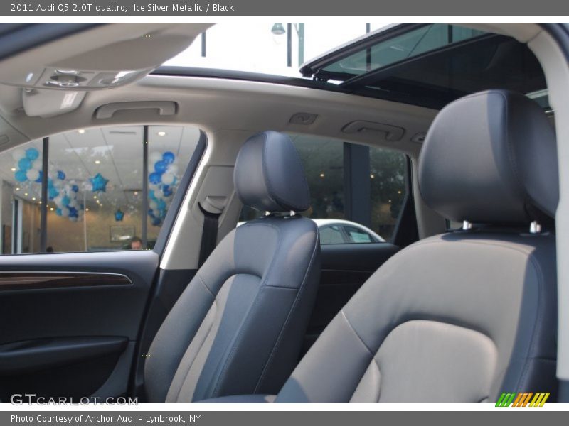 Ice Silver Metallic / Black 2011 Audi Q5 2.0T quattro