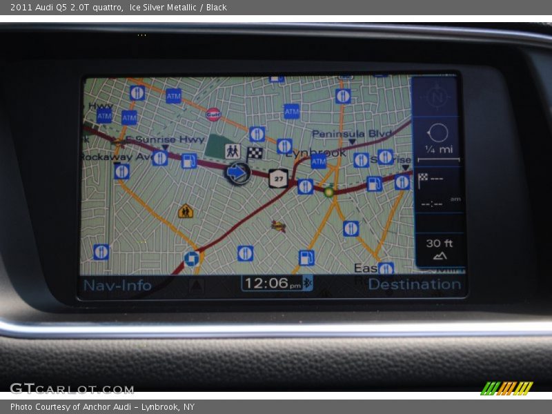 Ice Silver Metallic / Black 2011 Audi Q5 2.0T quattro