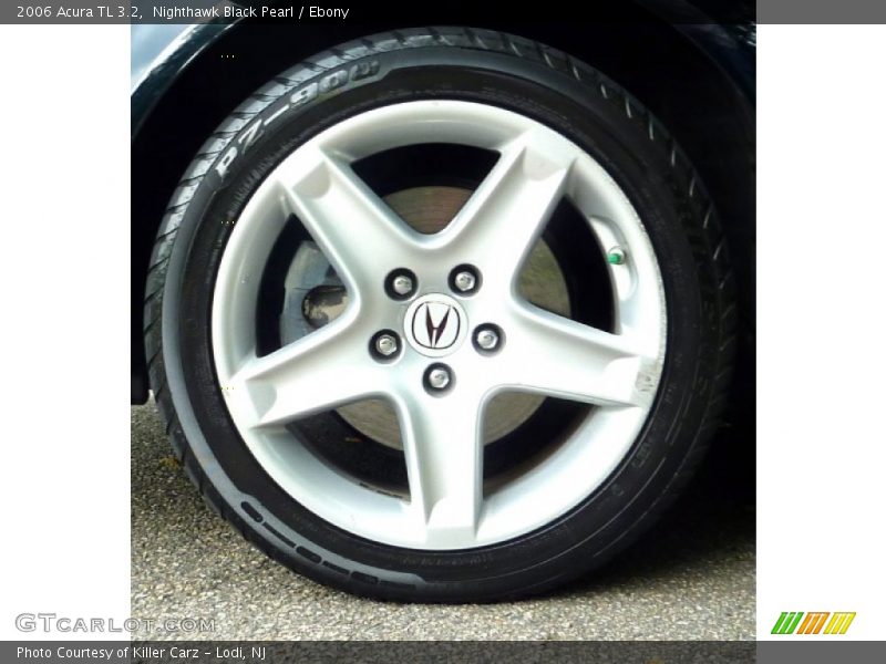 Nighthawk Black Pearl / Ebony 2006 Acura TL 3.2