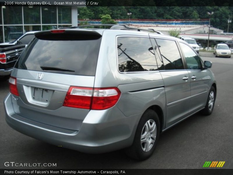 Ocean Mist Metallic / Gray 2006 Honda Odyssey EX-L