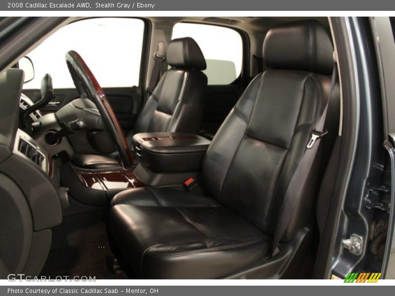 Stealth Gray / Ebony 2008 Cadillac Escalade AWD