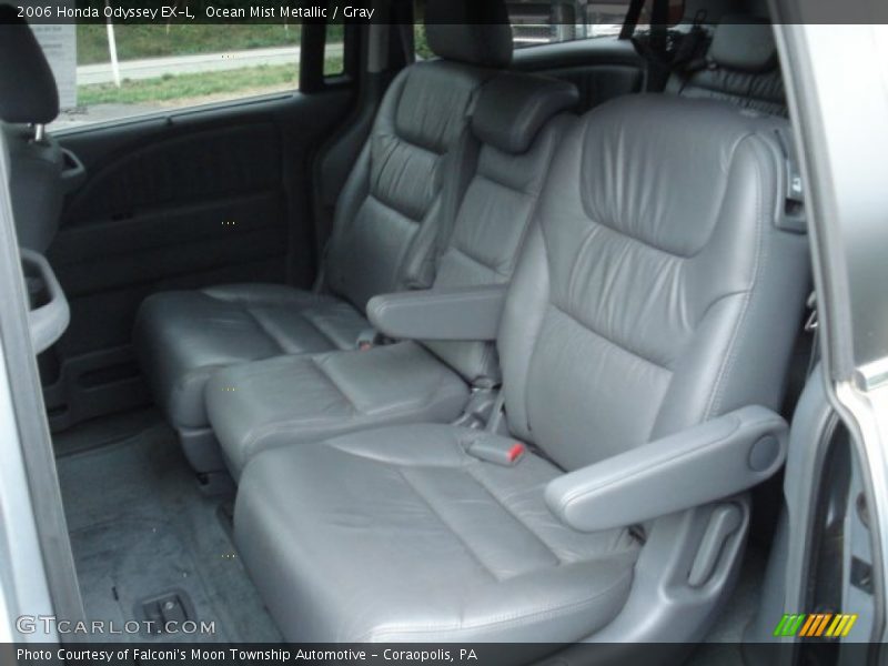 Ocean Mist Metallic / Gray 2006 Honda Odyssey EX-L