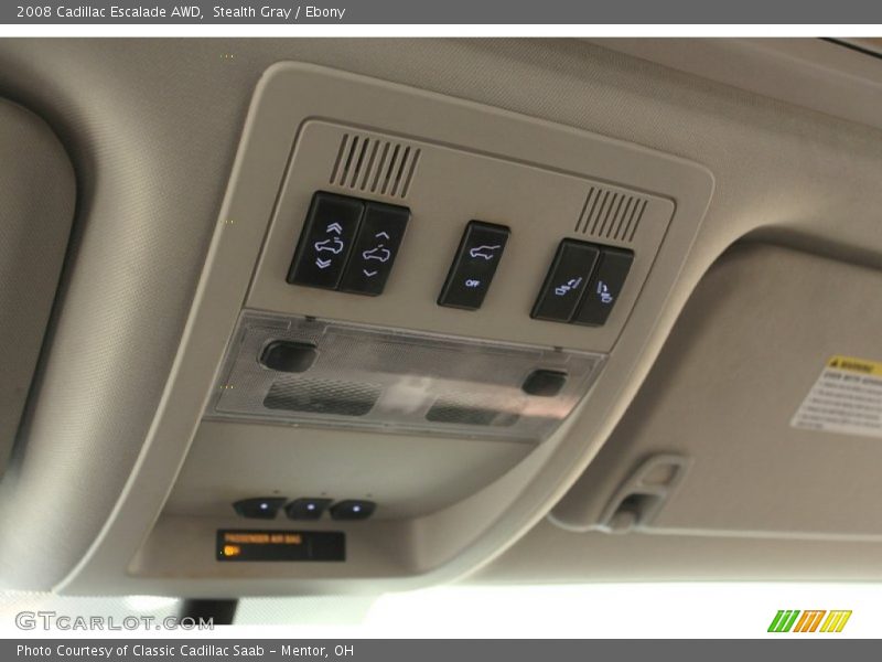 Stealth Gray / Ebony 2008 Cadillac Escalade AWD