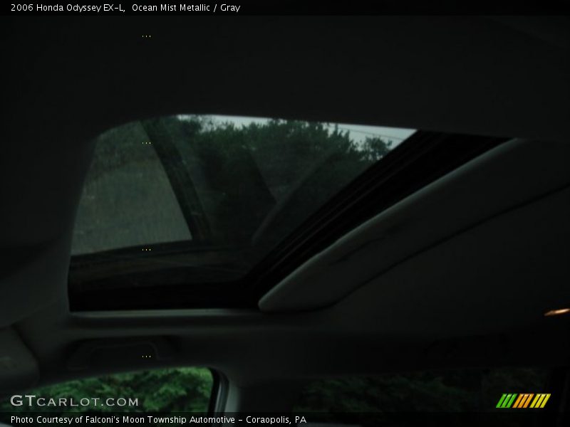 Ocean Mist Metallic / Gray 2006 Honda Odyssey EX-L