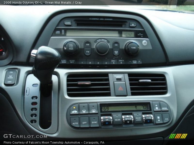 Ocean Mist Metallic / Gray 2006 Honda Odyssey EX-L